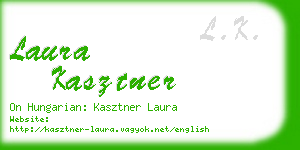 laura kasztner business card